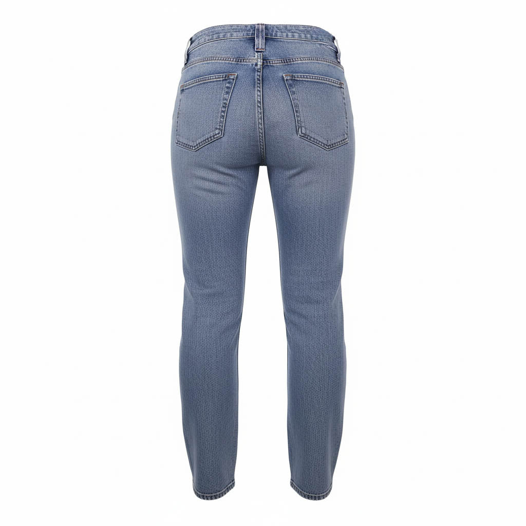 KHAITE 'ALBI' LIGHT BLUE JEANS - SIZE 28