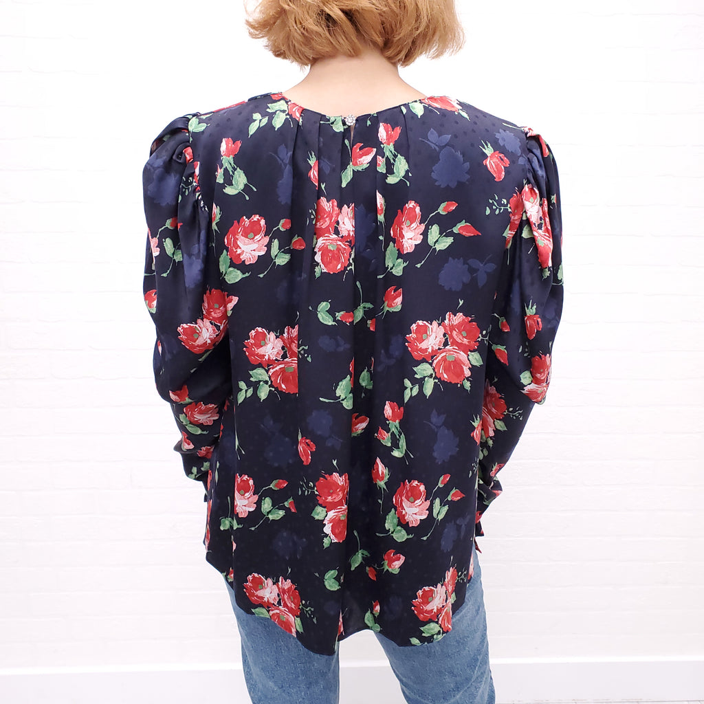 MAGDA BUTRYM FLORAL BLOUSE ($1,465)- SIZE 6