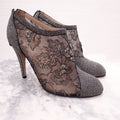VALENTINO LACE SEQUIN BOOTIES - SIZE 40