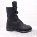 CHANEL MOTORCYCLE BOOTS - SIZE 36