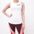 VICTORIA BECKHAM X REEBOK WHITE FITTED TANK - SIZE S