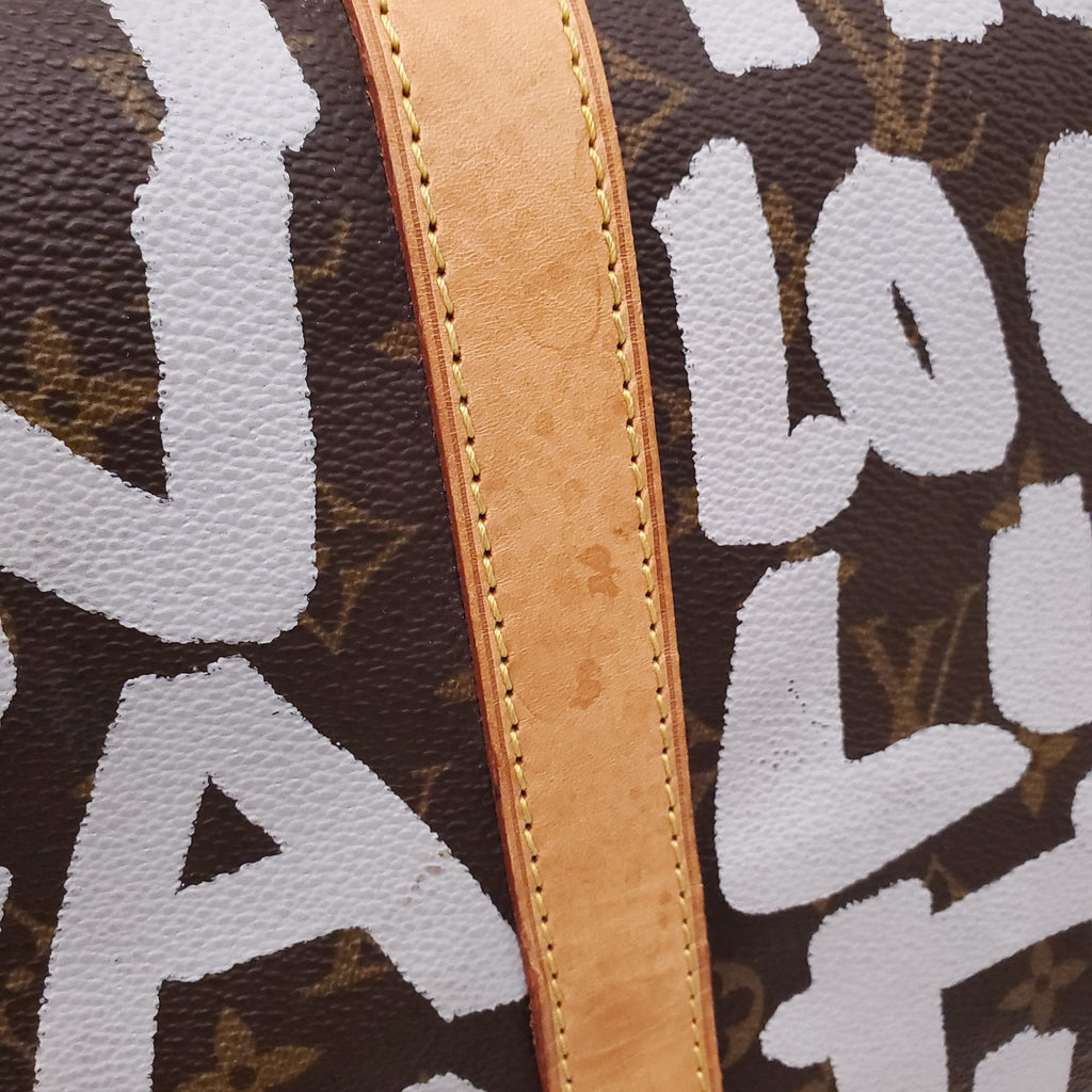 LOUIS VUITTON X STEPHEN SPROUSE 2001 KEEPALL 50 TRAVEL BAG