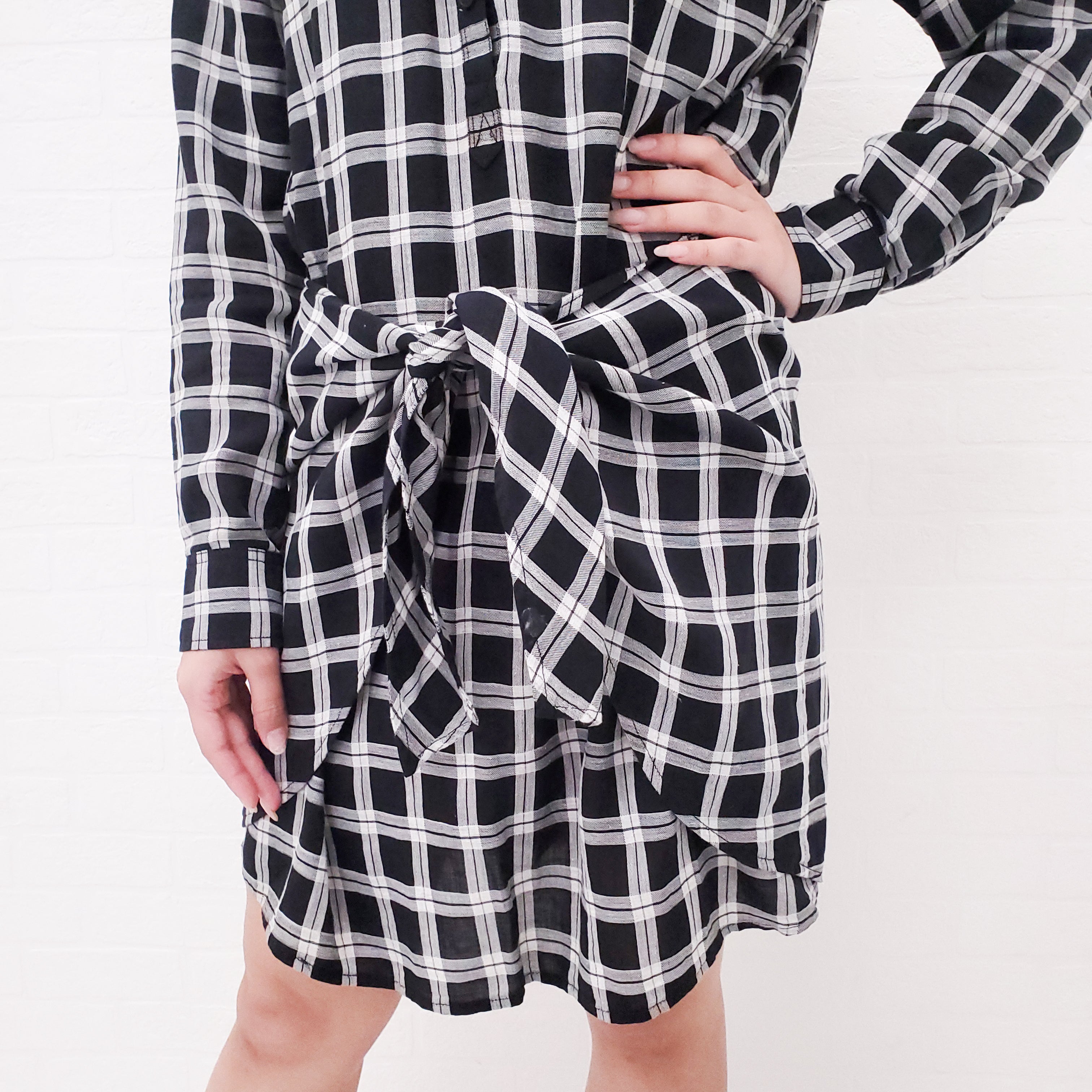 RAG & BONE PLAID DRESS - SIZE XS