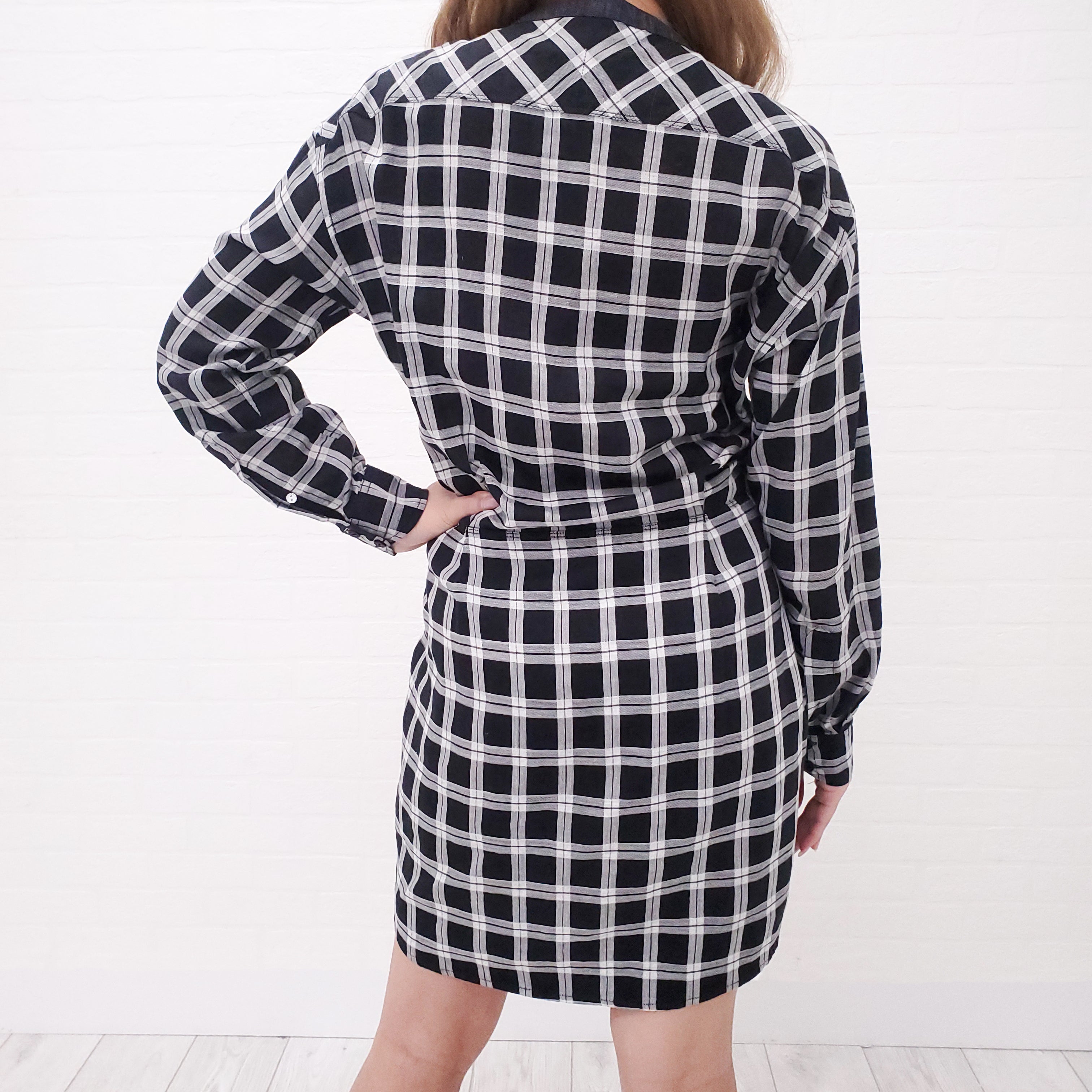 RAG & BONE PLAID DRESS - SIZE XS