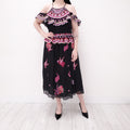 TEMPERLEY LONDON WILDFLOWER DRESS - SIZE 10