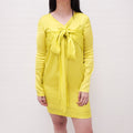 M MISSONI YELLOW DRESS - SIZE 40