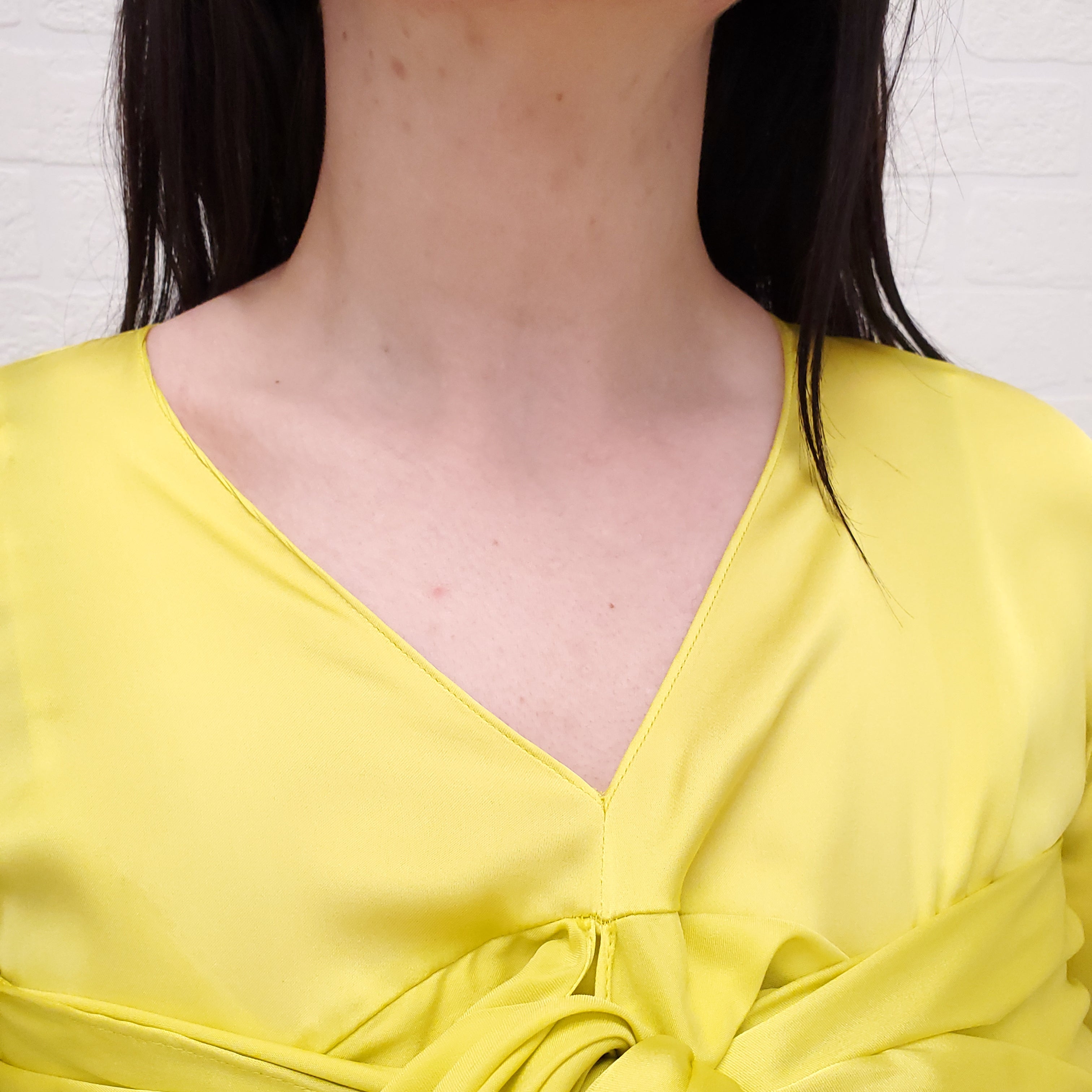 M MISSONI YELLOW DRESS - SIZE 40