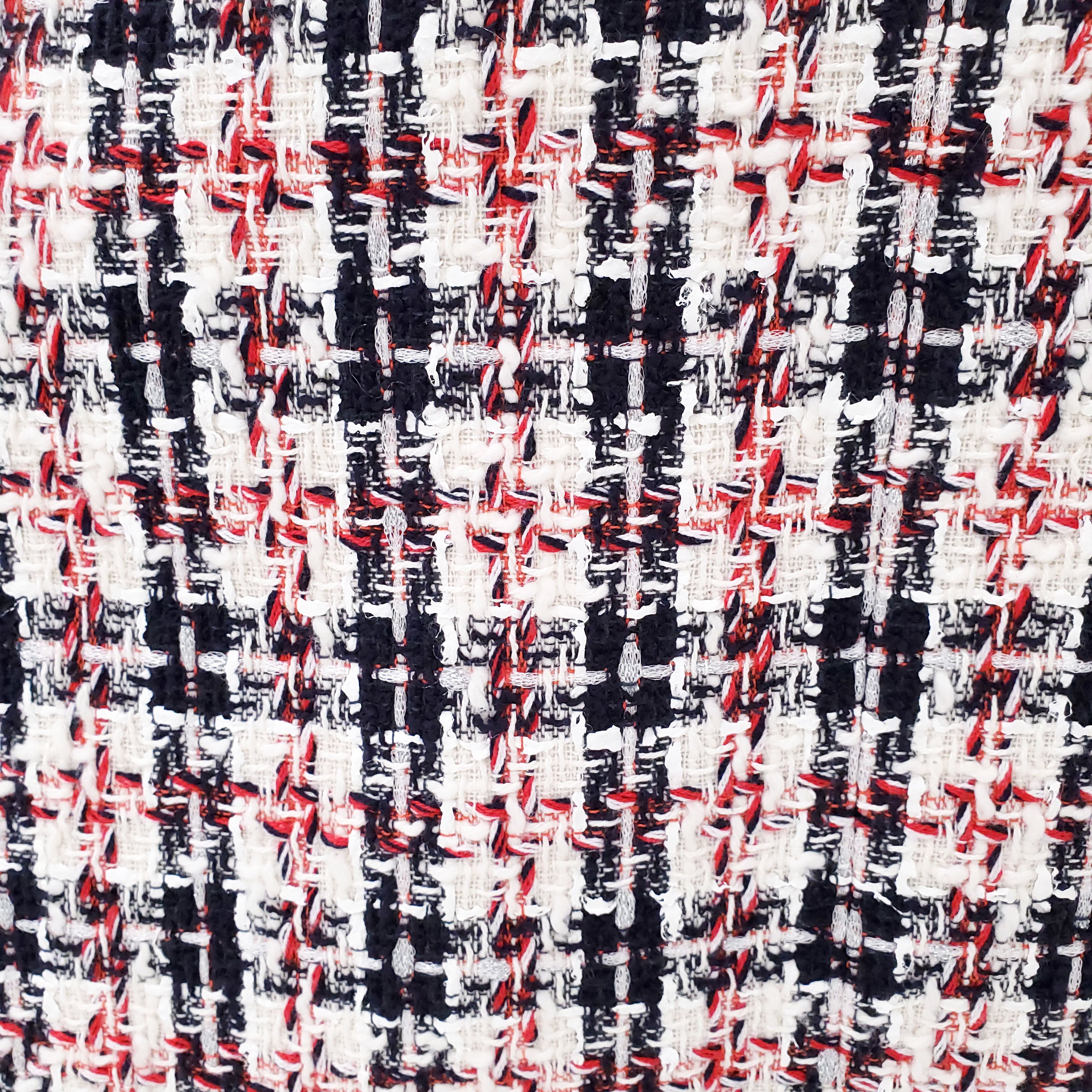 GUCCI TWEED DRESS WITH TIGER BUTTONS - SIZE 46