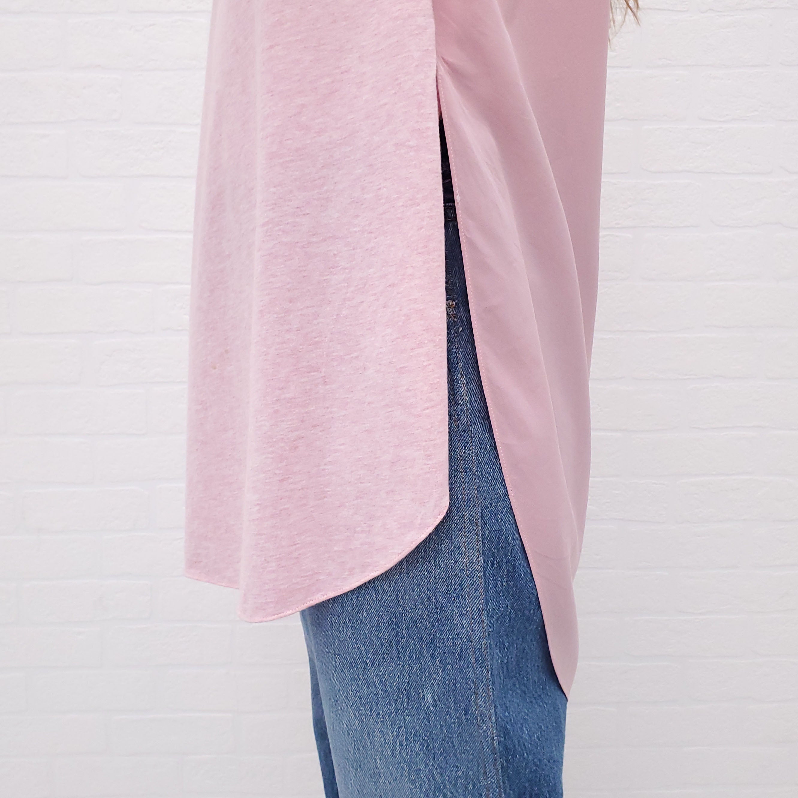 3.1 PHILLIP LIM PINK EMBELLISHED TANK TOP - SIZE 4