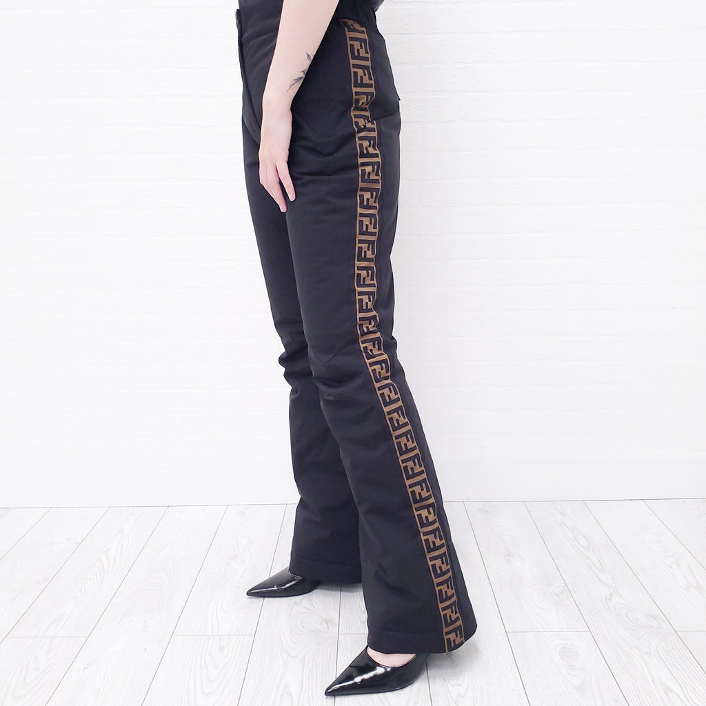 FENDI LOGO SKI PANTS - SIZE 46/12