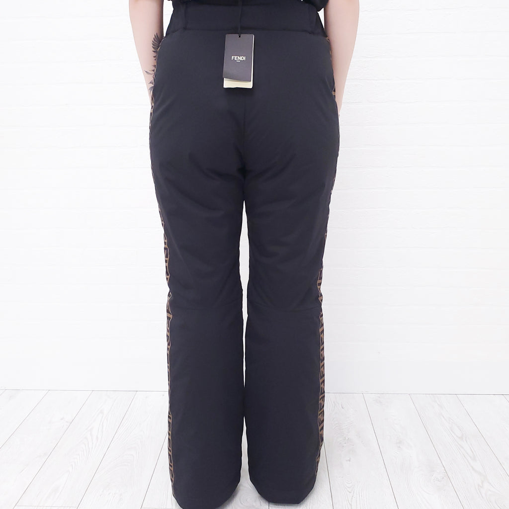 FENDI LOGO SKI PANTS - SIZE 46/12