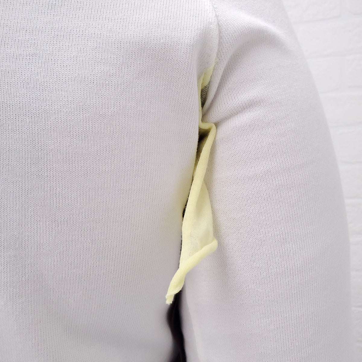 RICK OWENS MILK/RAISIN/LIME TOP - SIZE 40