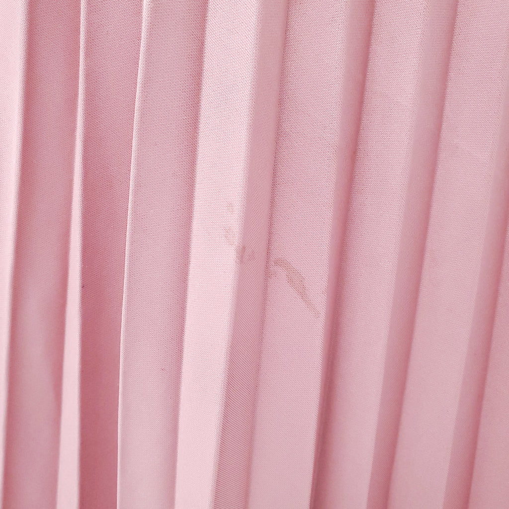 MONCLER PINK AND RED PLEATED SKIRT - SIZE 42