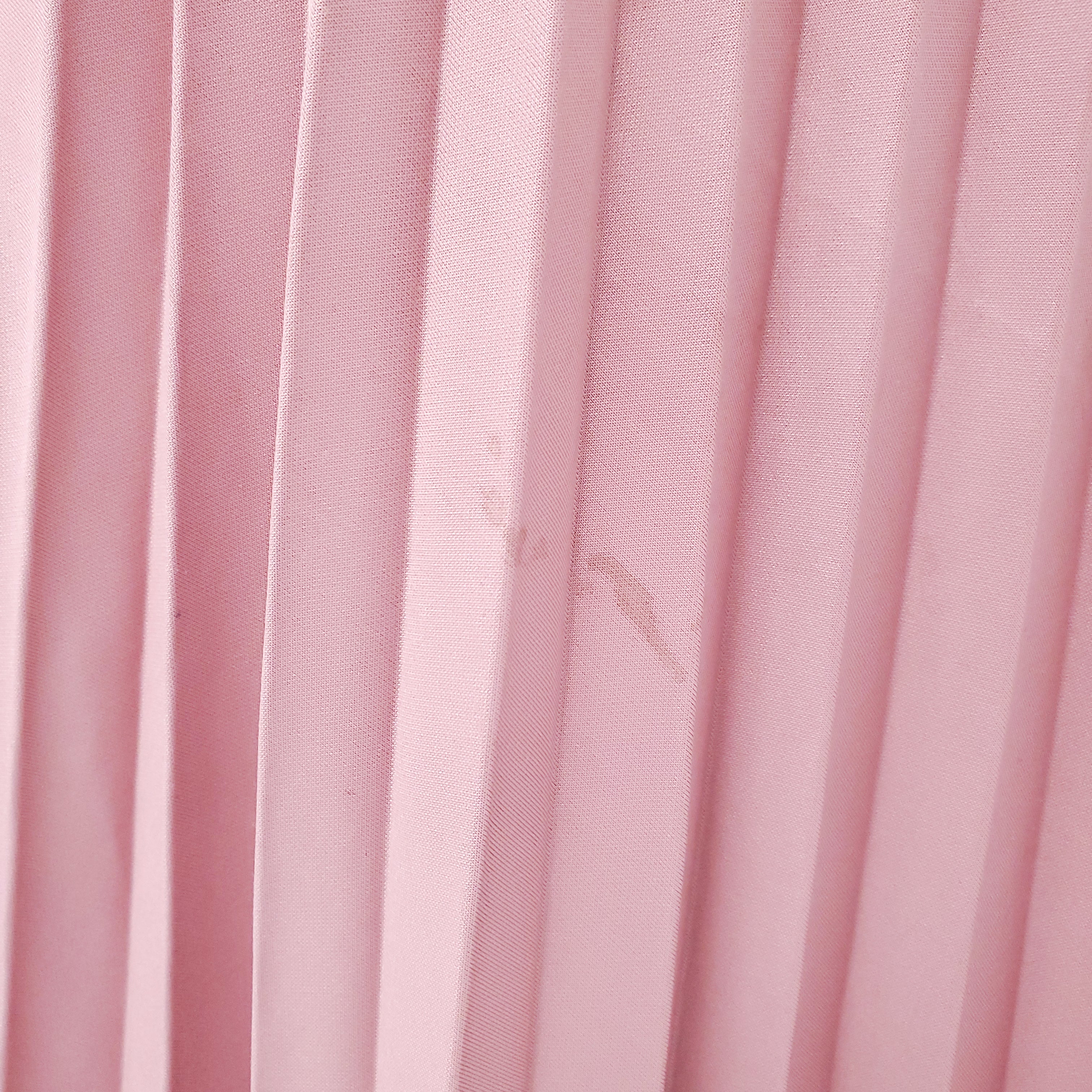 MONCLER PINK AND RED PLEATED SKIRT - SIZE 42