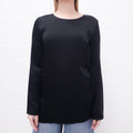 MAISON MARGIELA BLACK BLOUSE - SIZE 40
