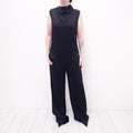 VICTORIA BECKHAM BLACK JUMPSUIT - SIZE 10