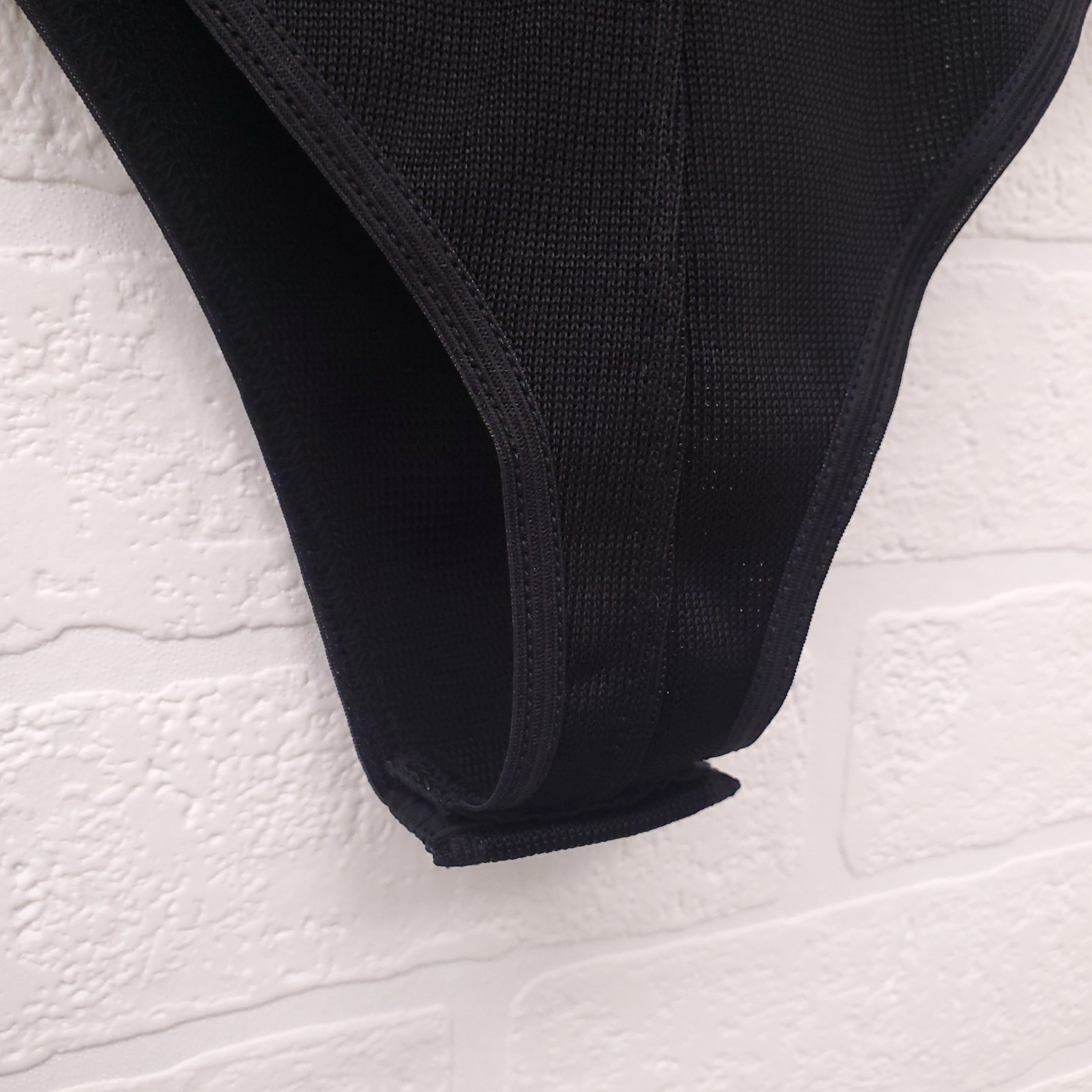 ALAIA BLACK BODYSUIT - SIZE 36