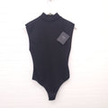ALAIA BLACK BODYSUIT - SIZE 36