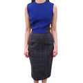 VICTORIA BECKHAM COLOUR BLOCK DRESS - SIZE 6/UK 10