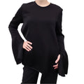 ELLERY BLOUSE WITH GOLD PLATED NECKLACE - SIZE 6