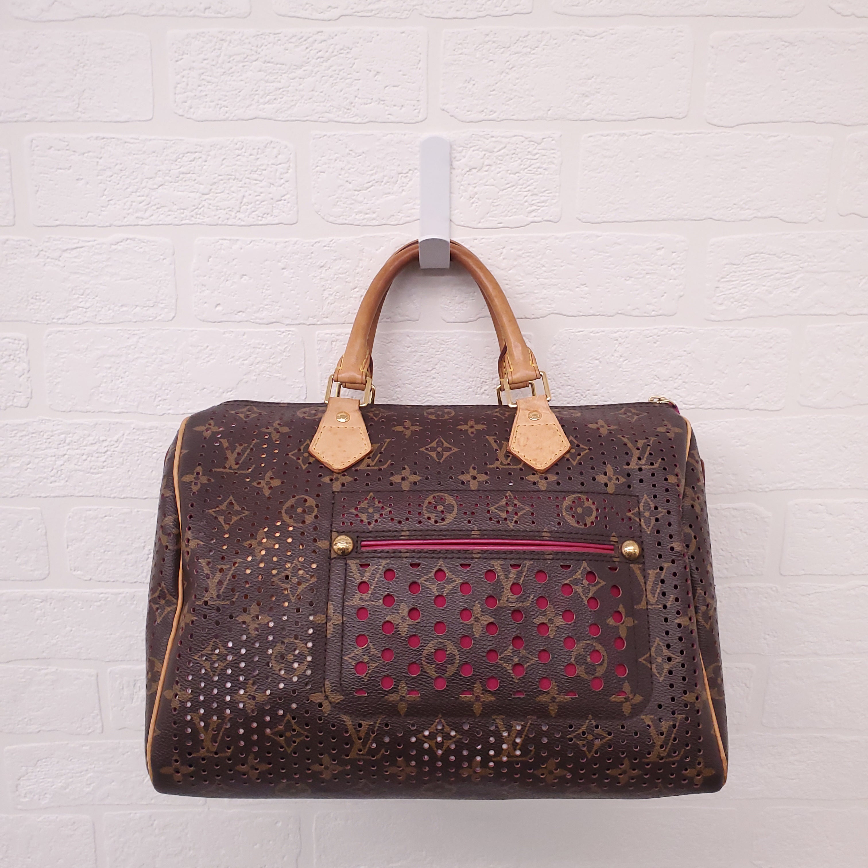 LOUIS VUITTON PERFORATED MONOGRAM SPEEDY 30
