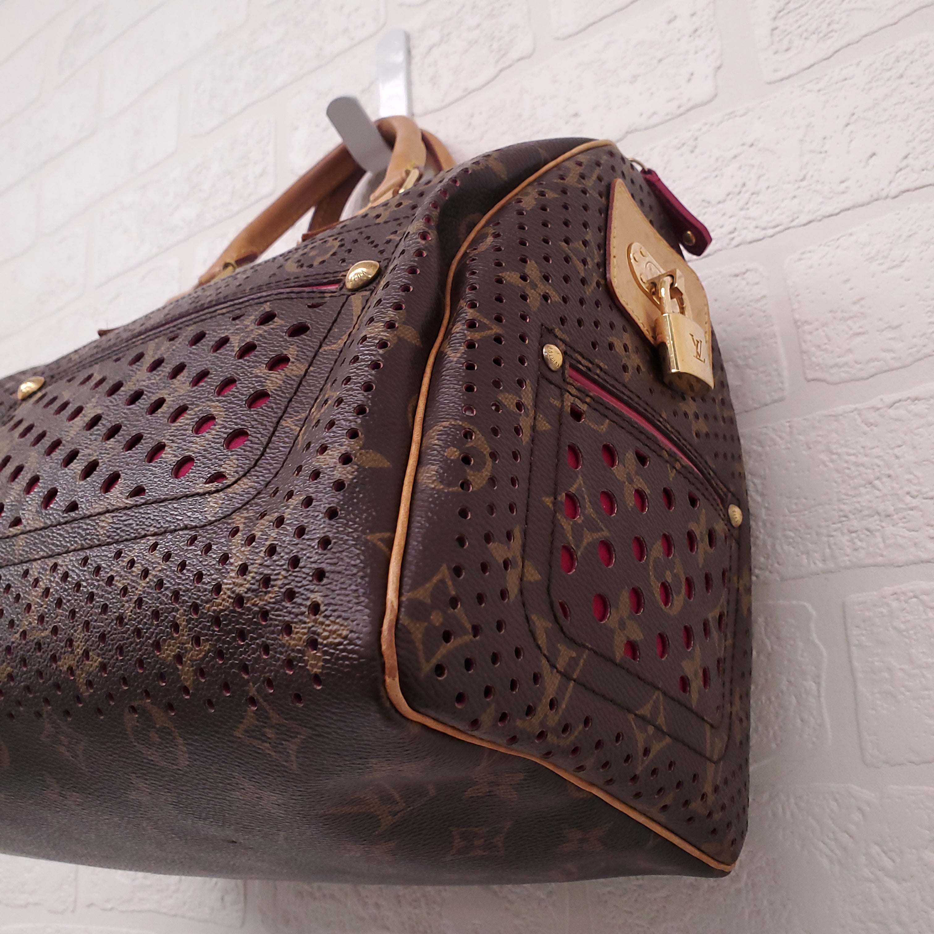 LOUIS VUITTON PERFORATED MONOGRAM SPEEDY 30