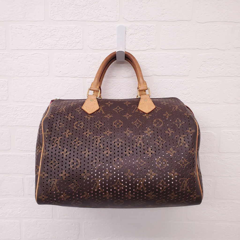 LOUIS VUITTON PERFORATED MONOGRAM SPEEDY 30
