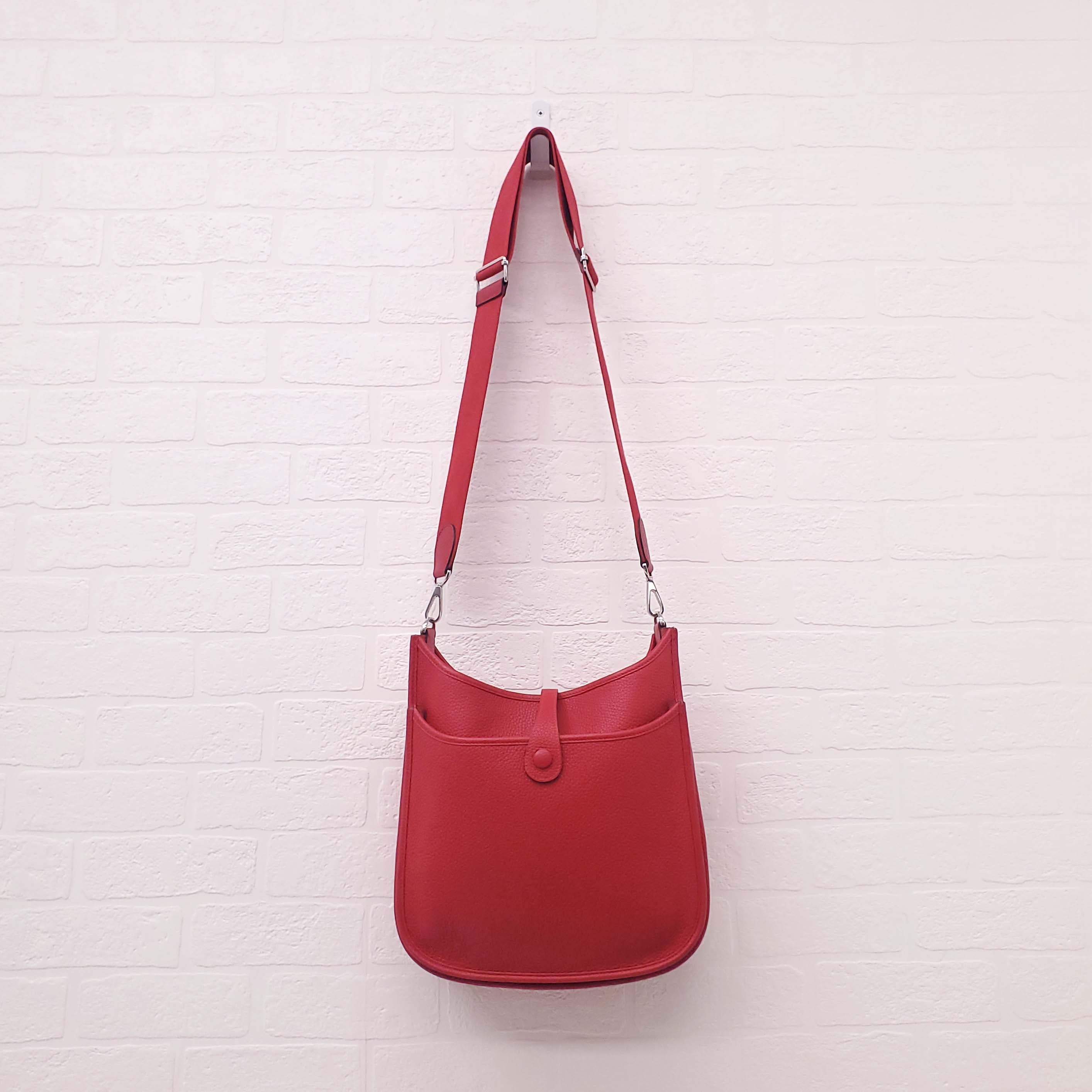 HERMÈS 'ROUGE CASAQUE' EVELYNE 29