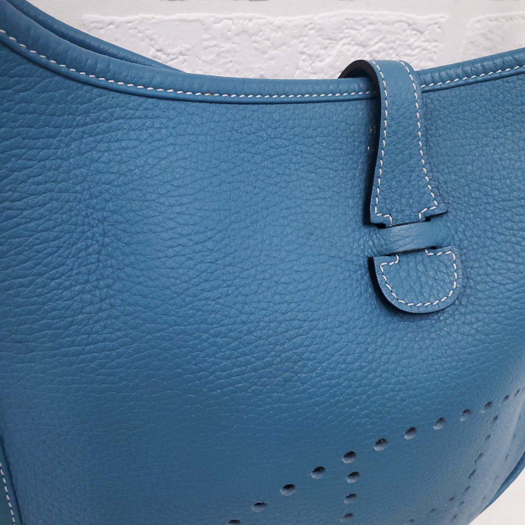 HERMÈS 'DEEP BLUE' EVELYNE 29