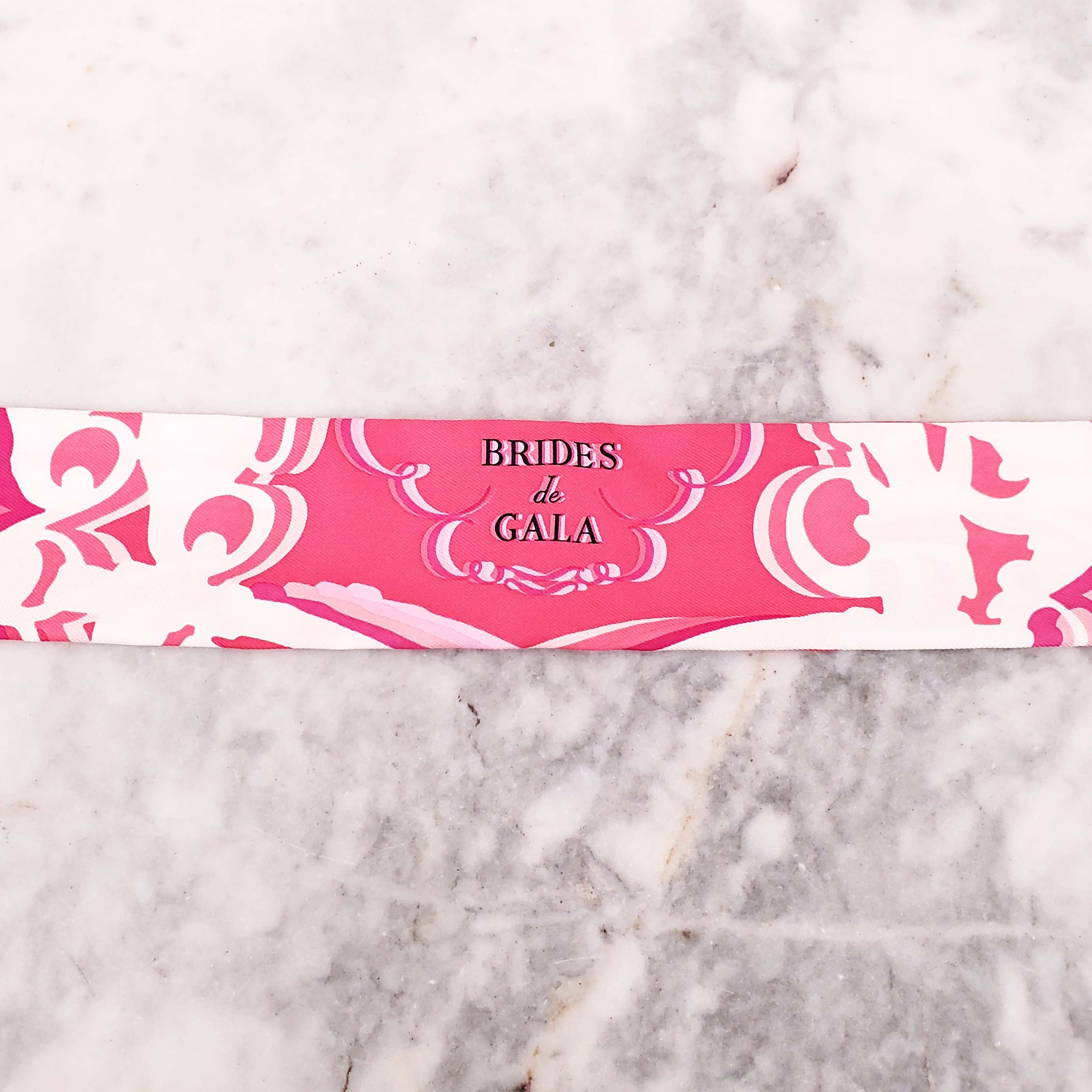 HERMÈS PINK BRIDES DE GALA TWILLY