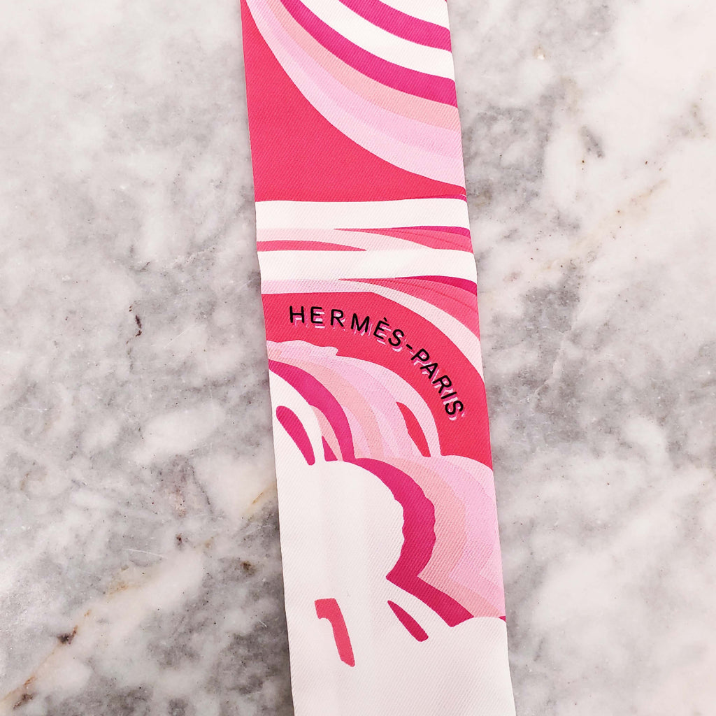 HERMÈS PINK BRIDES DE GALA TWILLY