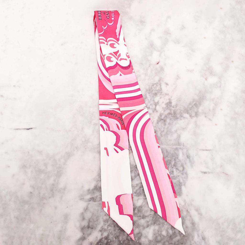 HERMÈS PINK BRIDES DE GALA TWILLY