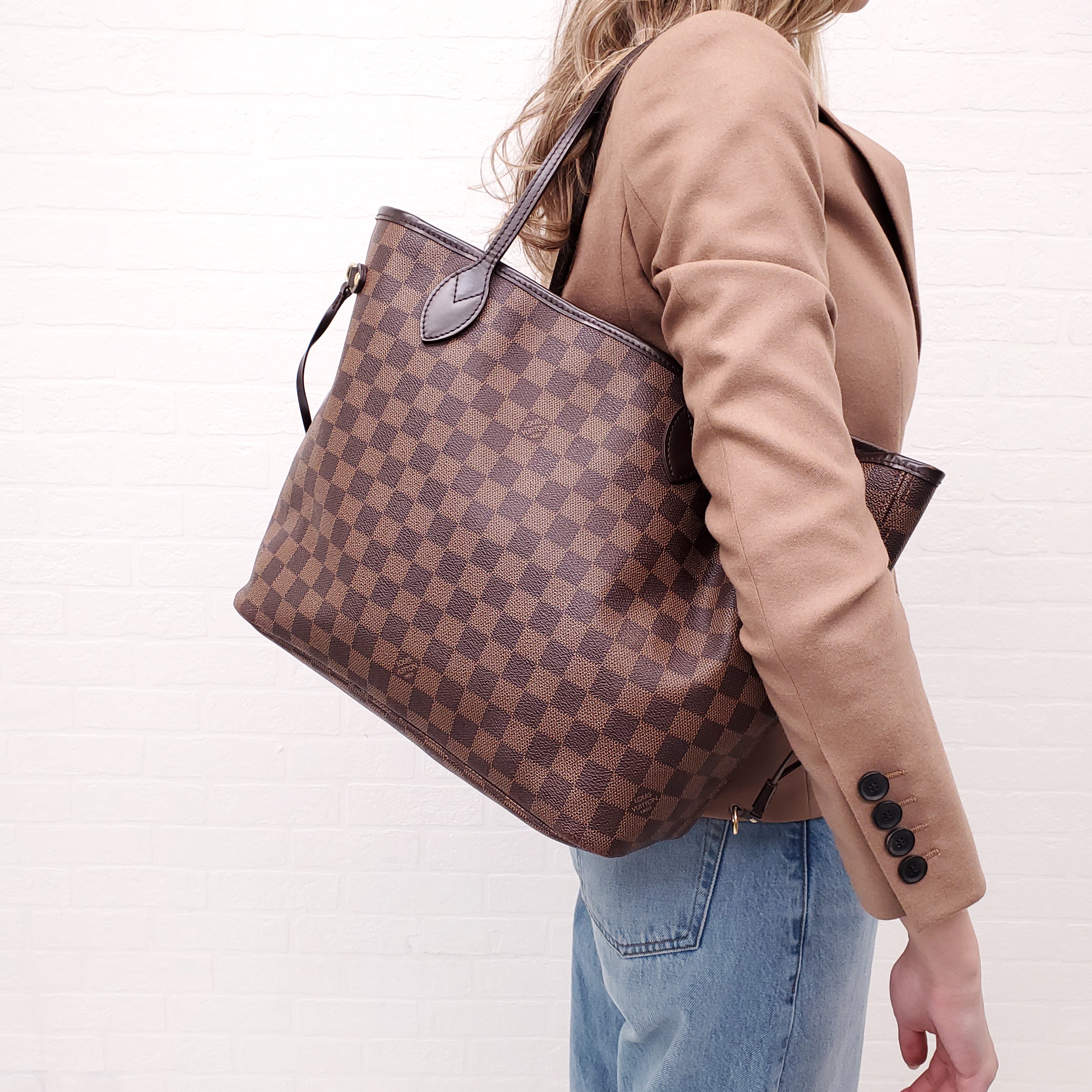 LOUIS VUITTON DAMIER NEVERFULL BAG