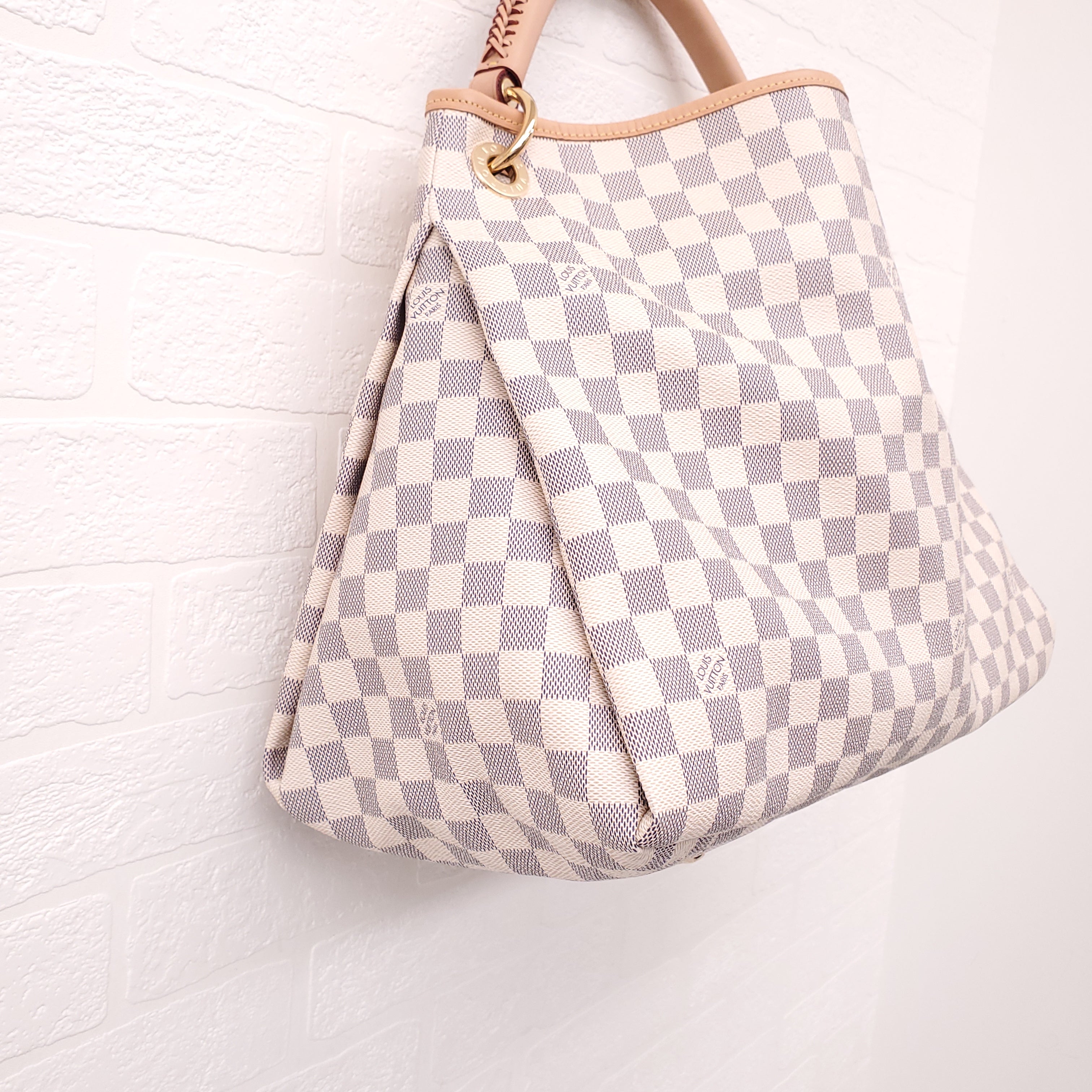 LOUIS VUITTON DAMIER AZUR ARTSY MM BAG