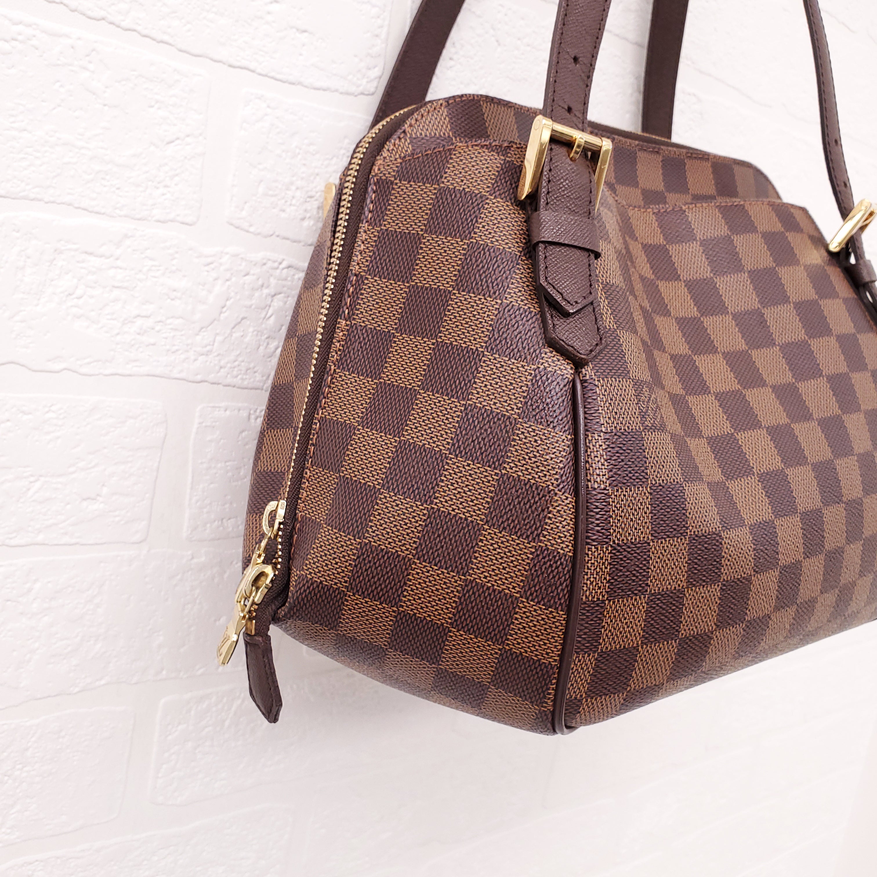 LOUIS VUITTON DAMIER EBENE BELEM MM BAG