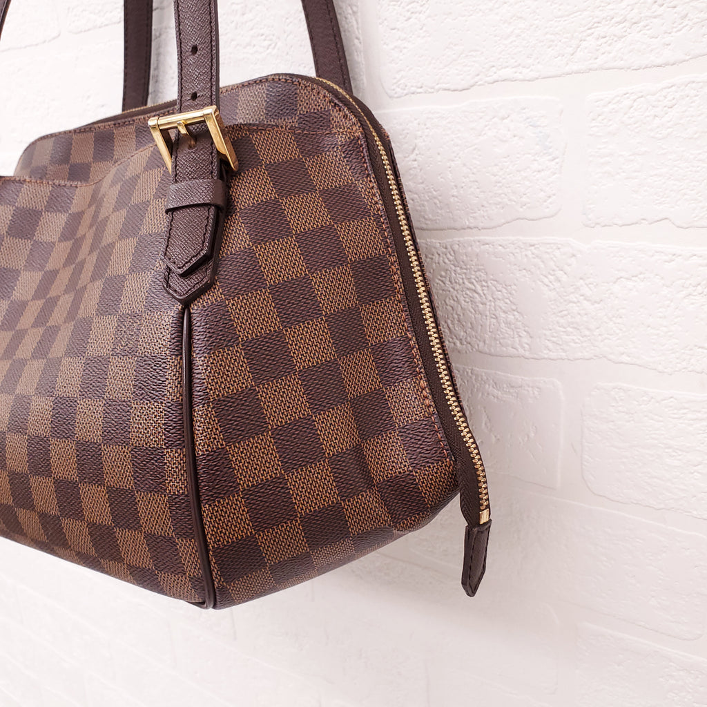 LOUIS VUITTON DAMIER EBENE BELEM MM BAG