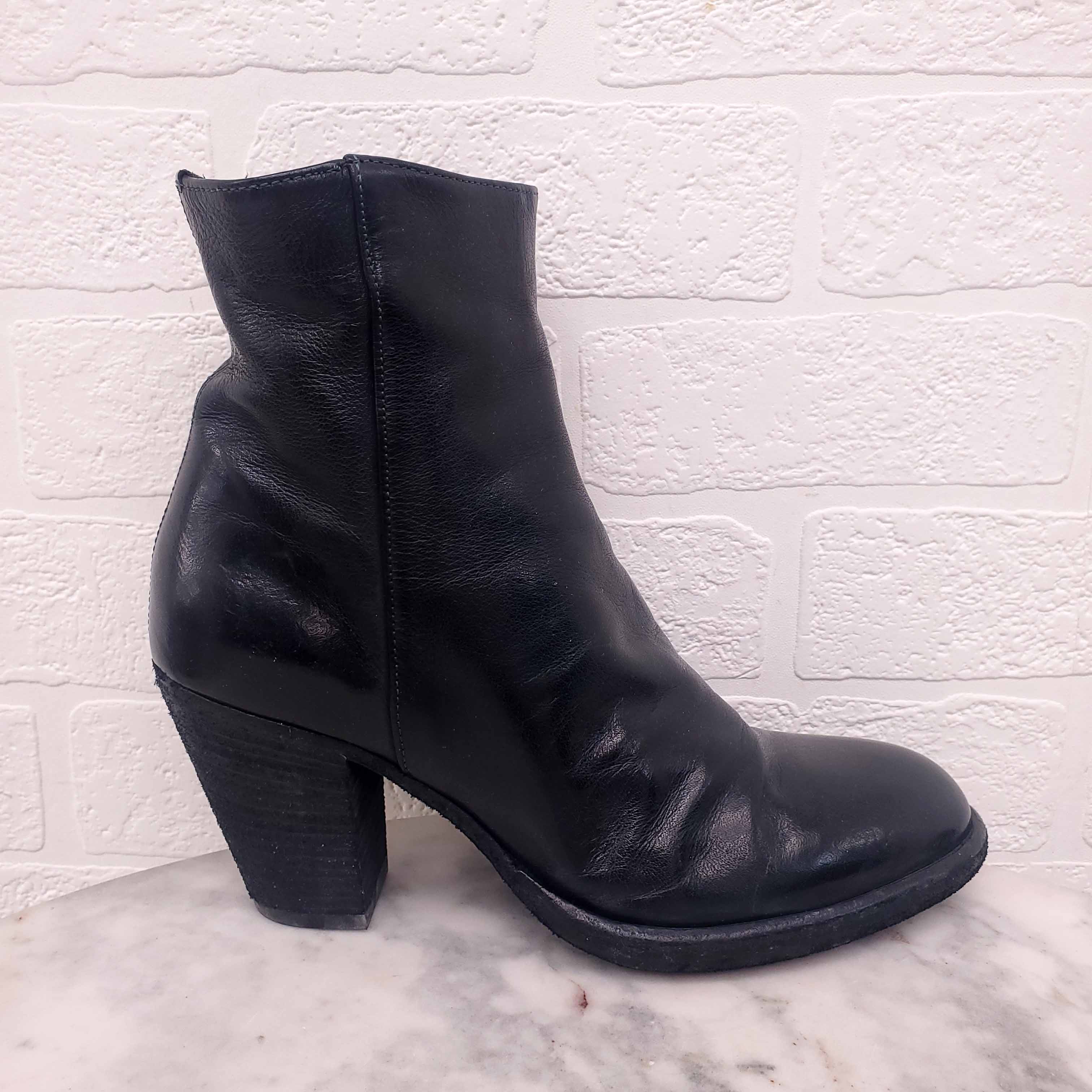 OFFICINE CREATIVE LEATHER BOOTIES - SIZE 37.5