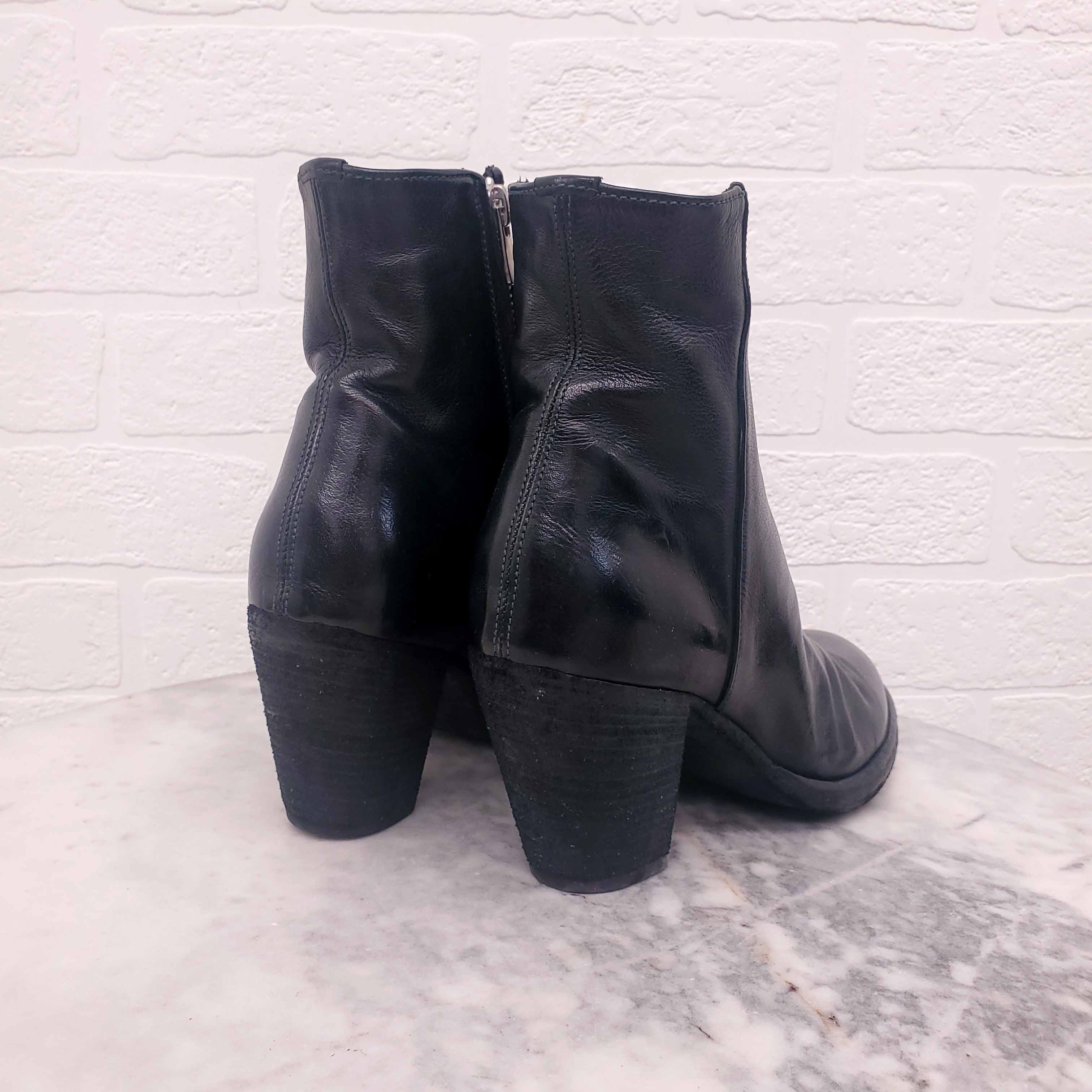 OFFICINE CREATIVE LEATHER BOOTIES - SIZE 37.5