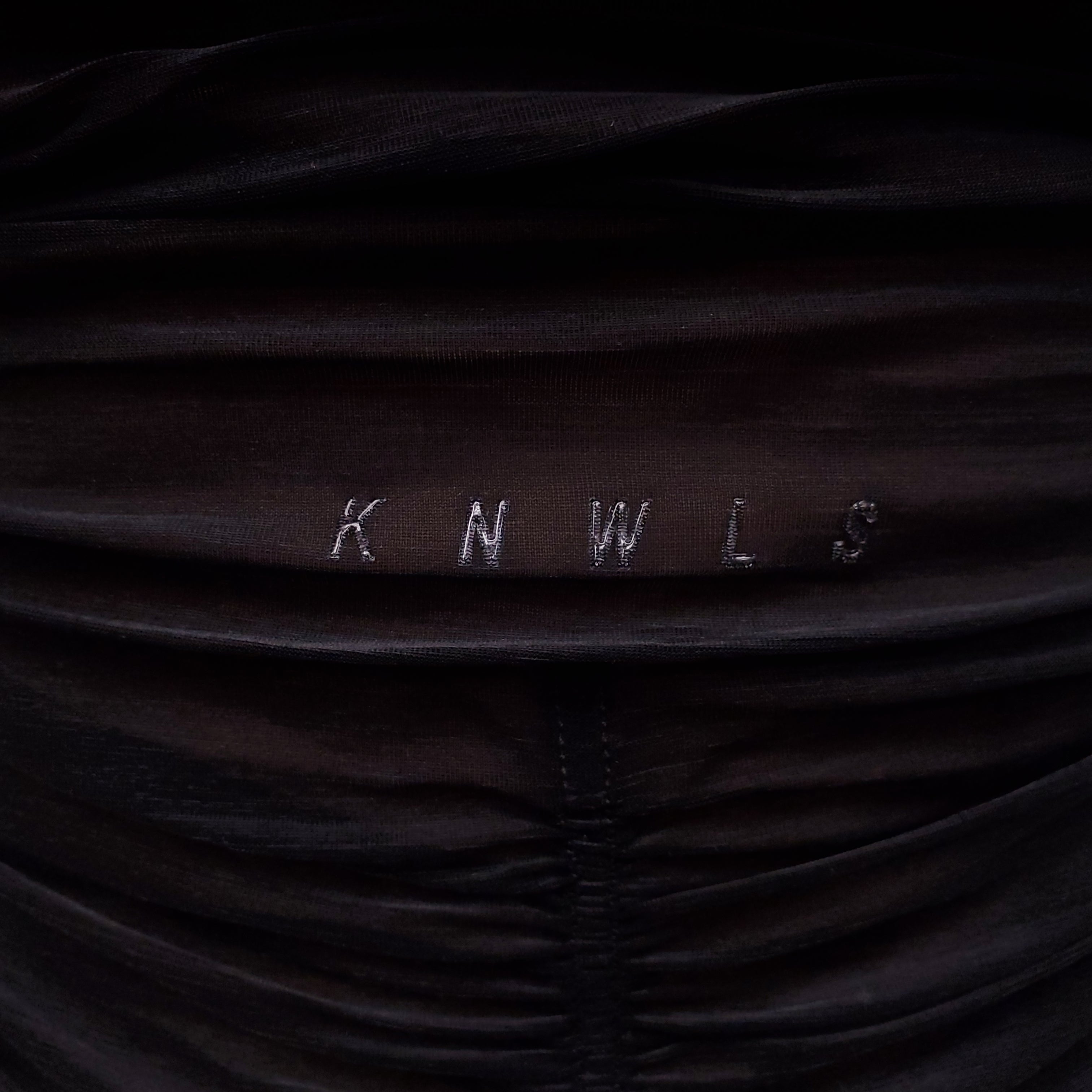 KNWLS RUCHED MINI DRESS - SIZE 14 (SIZE 8 US)