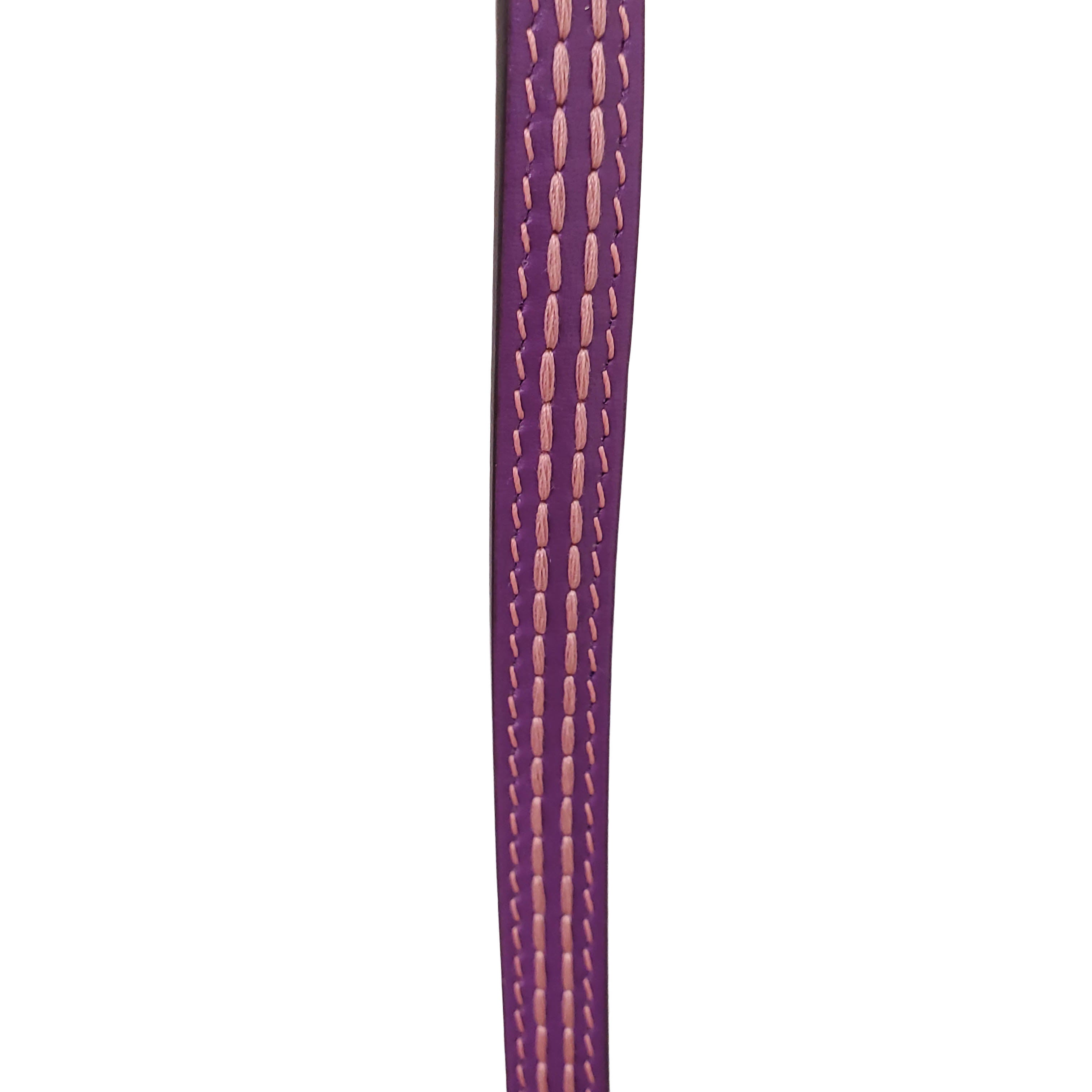 GUCCI PURPLE BAMBOO TOP HANGLE BAG