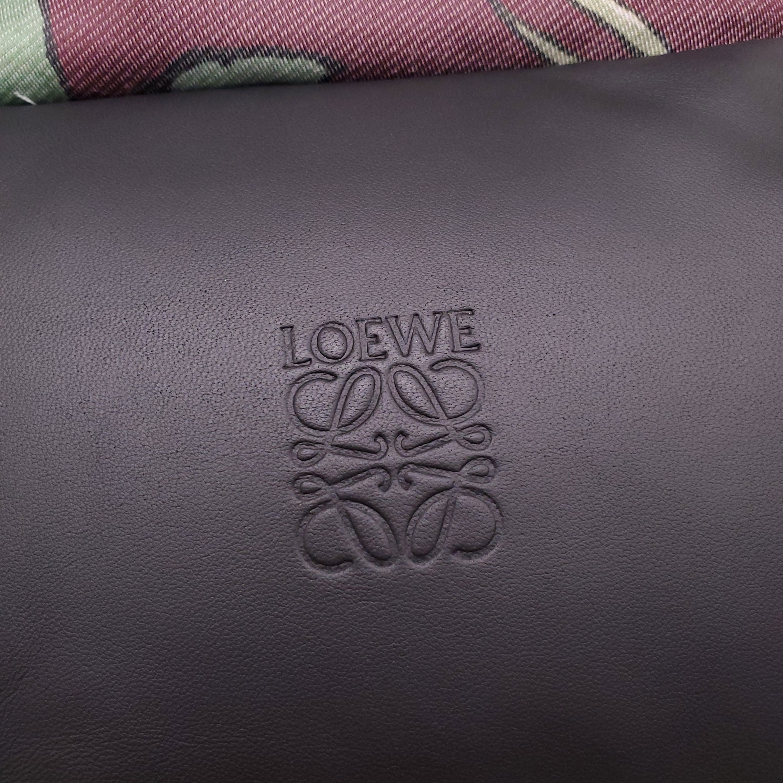 LOEWE BROWN PUFFER JACKET WITH REMOVABLE HOOD - SIZE 34