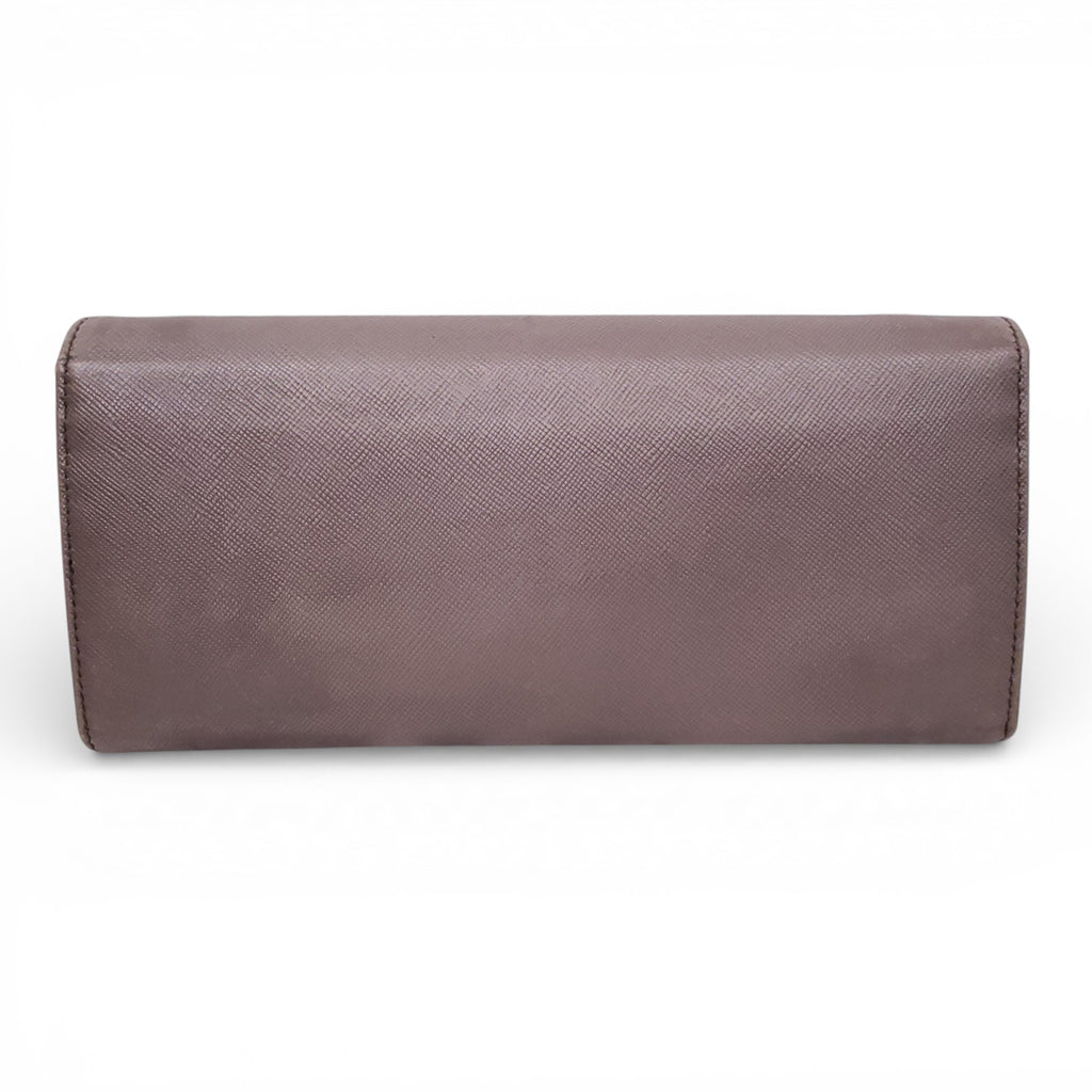 PRADA GREY SAFFIANO WALLET