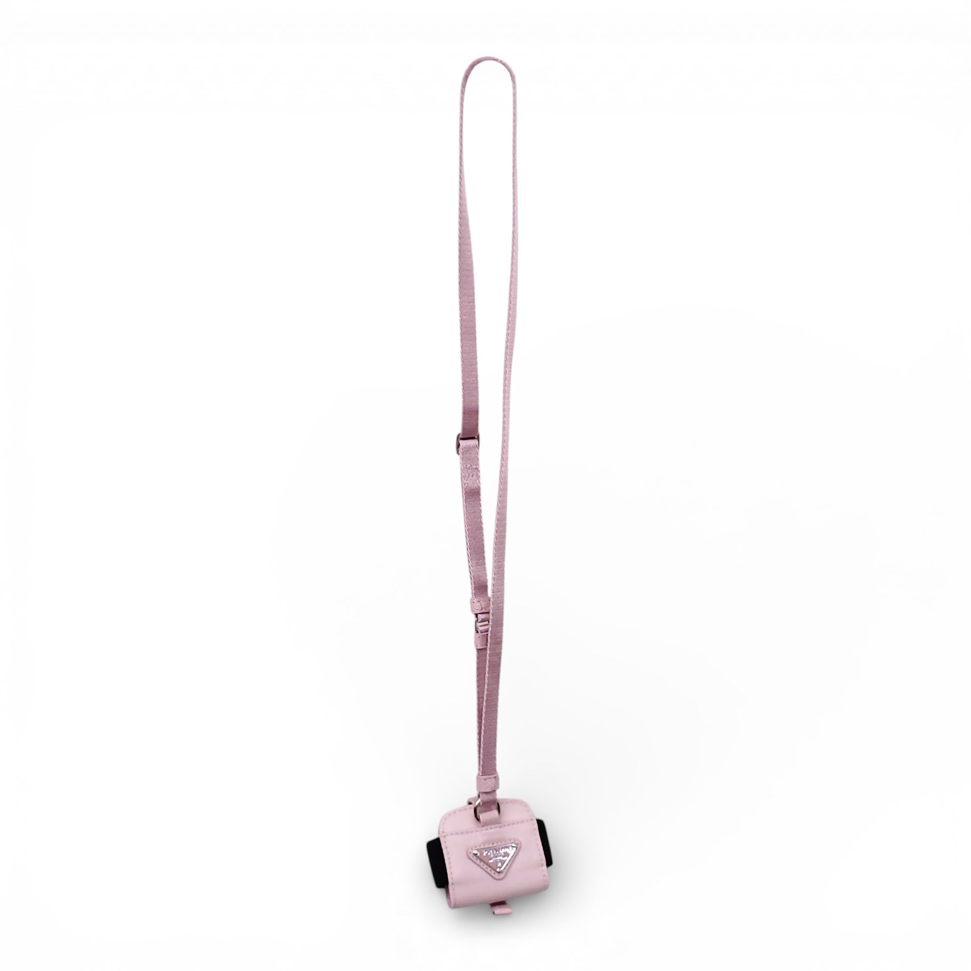 PRADA PINK NYLON AIRPOD PRO CASE