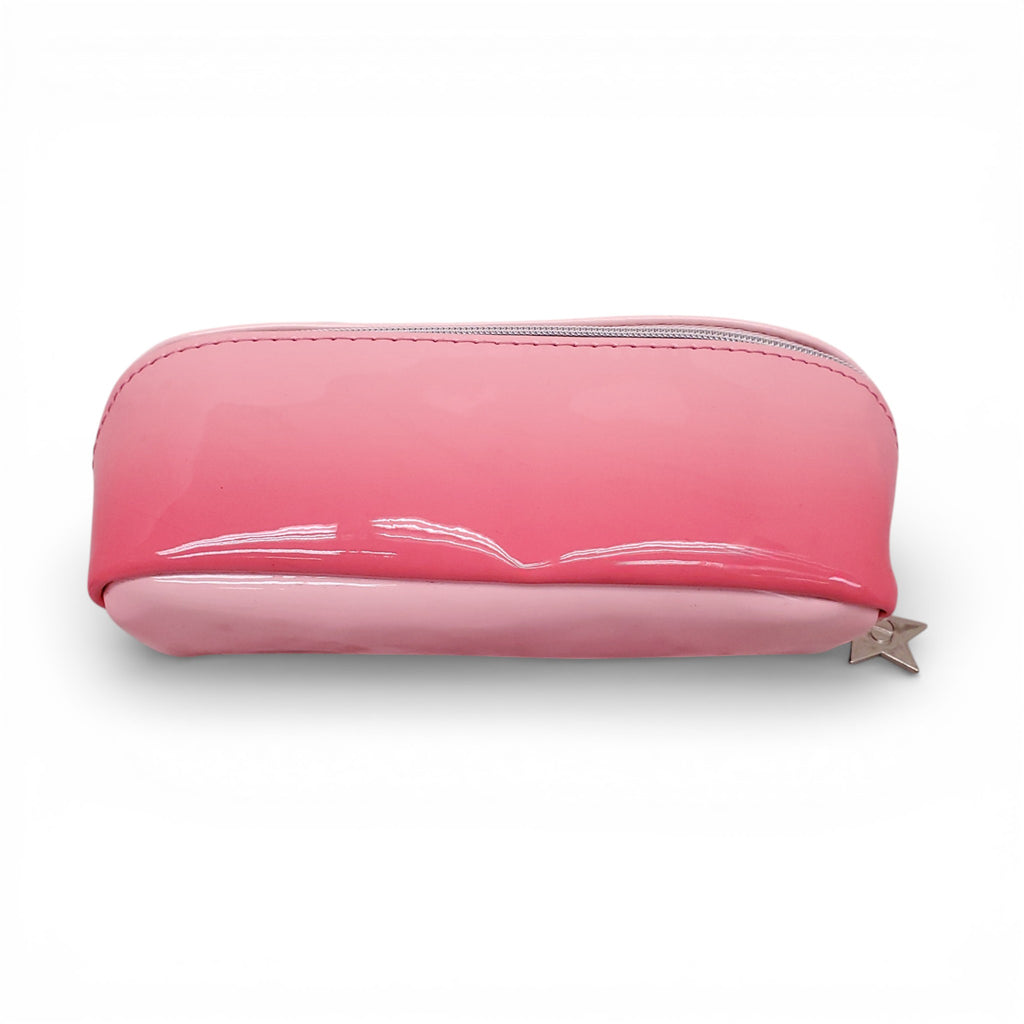 DIOR BEAUTY PINK OMBRE LOGO COSMETIC POUCH