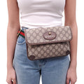 GUCCI LOGO MONEY BELT BAG
