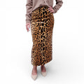 MIU MIU LEOPARD MIDI SKIRT - SIZE 40