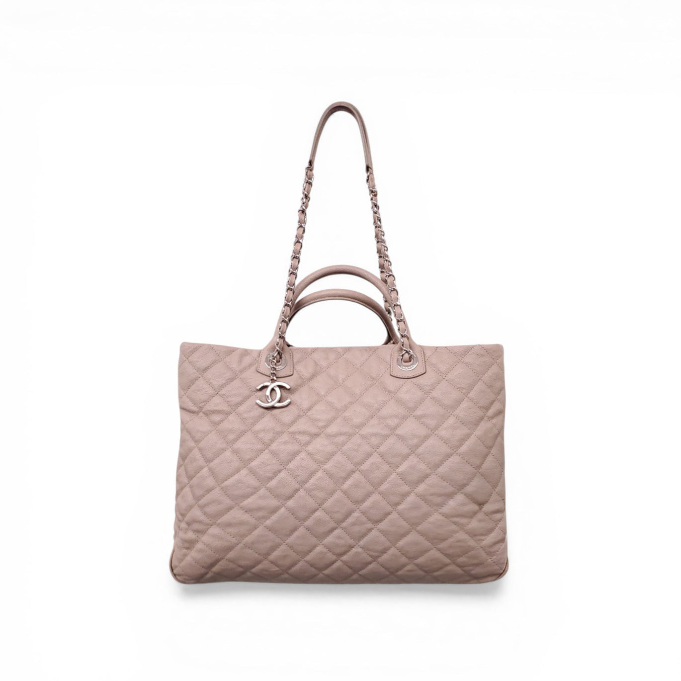 CHANEL NUDE CAVIAR TOTE BAG