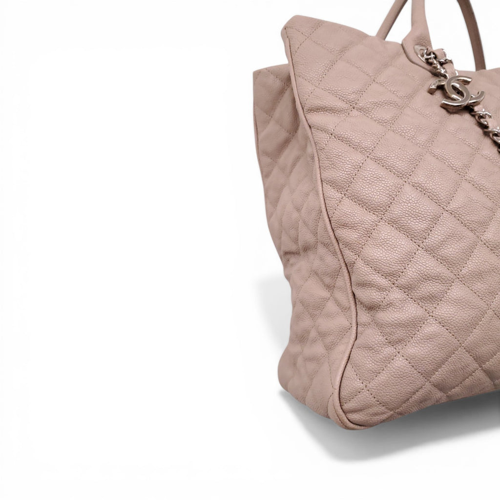CHANEL NUDE CAVIAR TOTE BAG