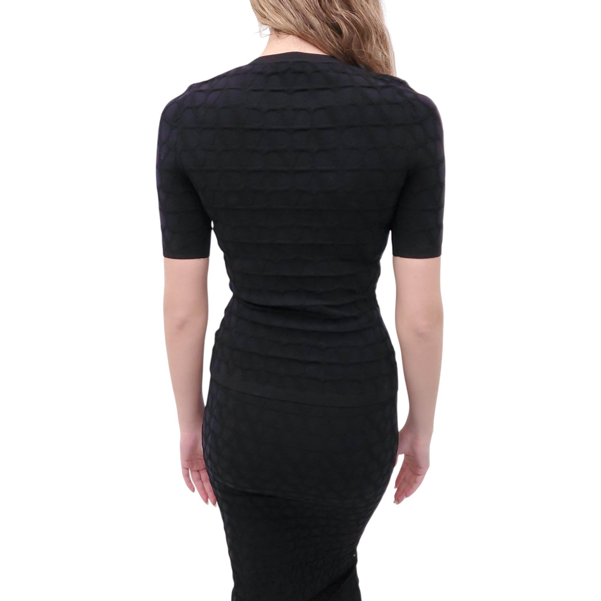 VALENTINO ICONOGRAPHE KNIT SKIRT SET - SIZE XS