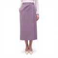 CHRISTIAN DIOR PURPLE TWEED SKIRT - SIZE 6